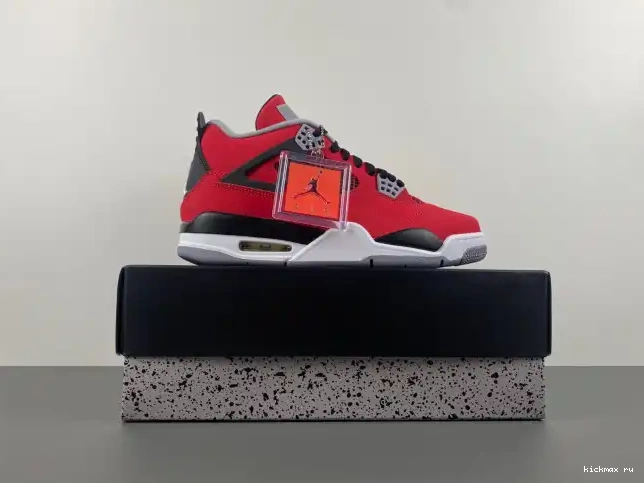 Rep Kickmax Bravo 4 308497-603 Jordan Retro Toro 0404